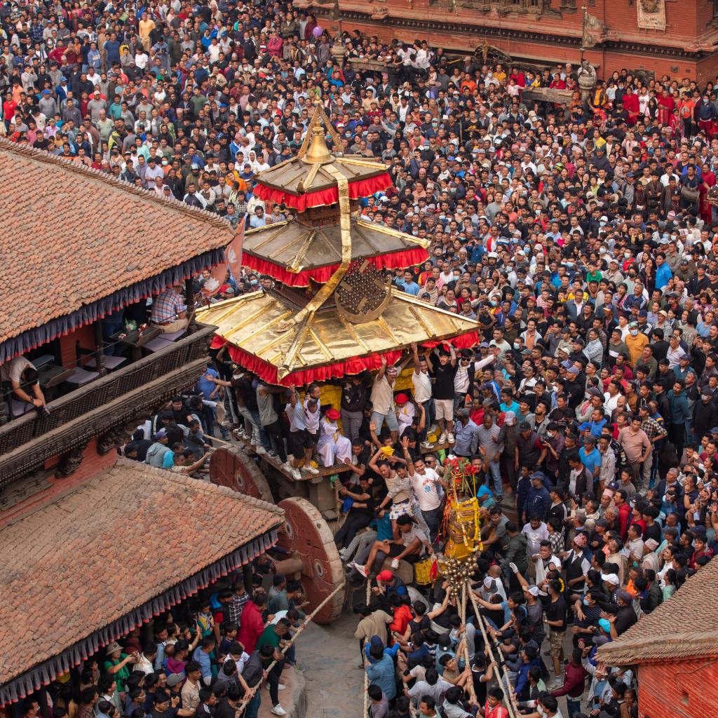 Biska Jatra 2024, Bhaktapur. - Buy Images of Nepal, Stock Photography Nepal