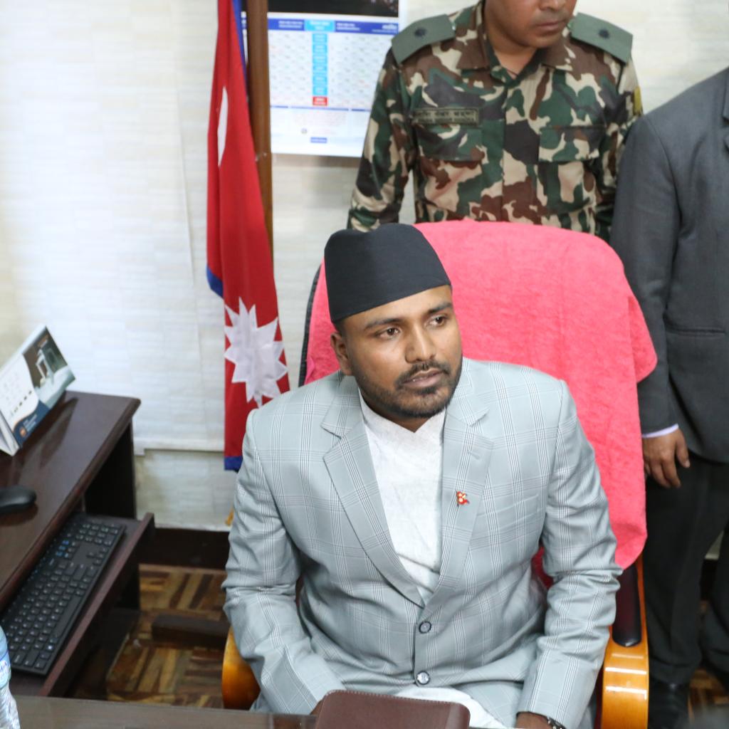 Bablu Rangga Bablu Gupta Assumes Office as Nepal’s Minister for Youth and Sports