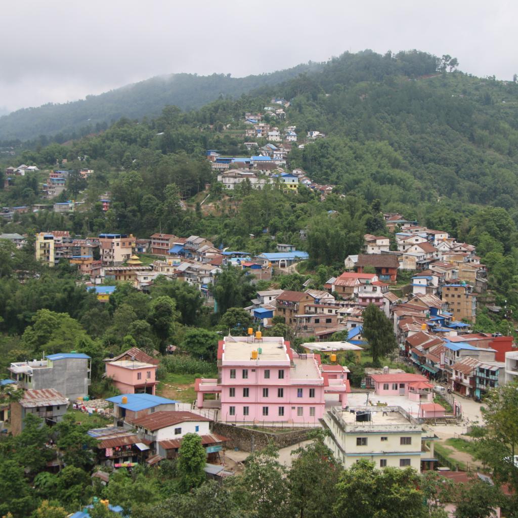 Chainpur Bazar, the old headquarters of Sankhuwasabha. - Buy Images of ...