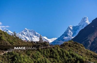 mt. everest, mt. ama dablam, everest region