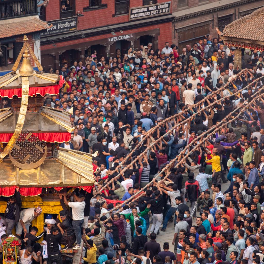 Biska Jatra 2024, Bhaktapur. - Buy Images of Nepal, Stock Photography Nepal