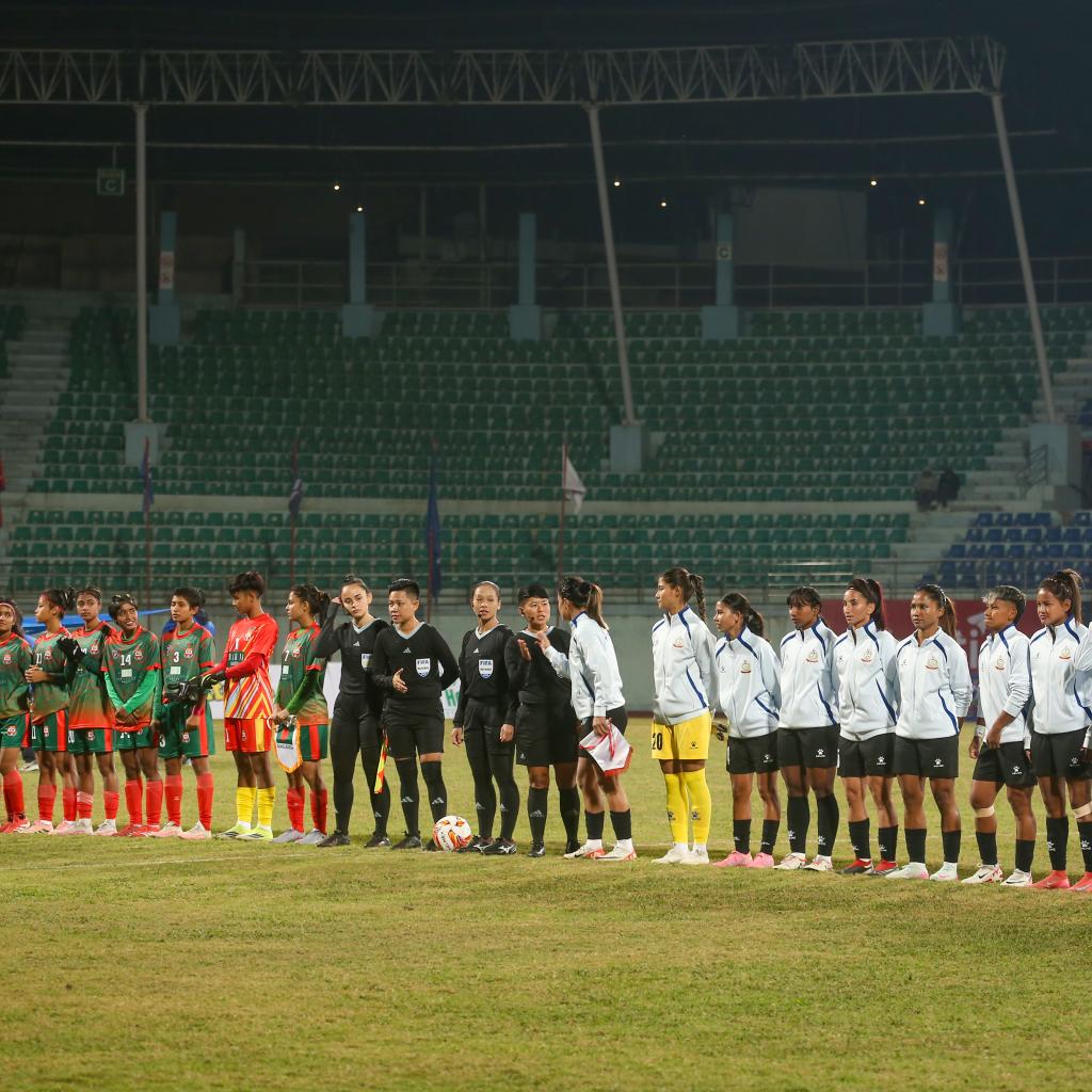APF Club Dominates Nasrin Sports Academy 4–0 in SAFF Women’s Club ...