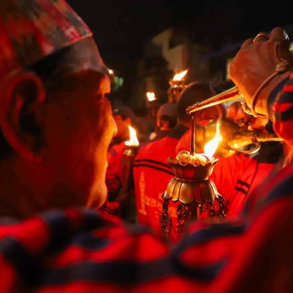 Biska Jatra festival 2024, Madhyapur Thimi - Buy Images of Nepal, Stock ...