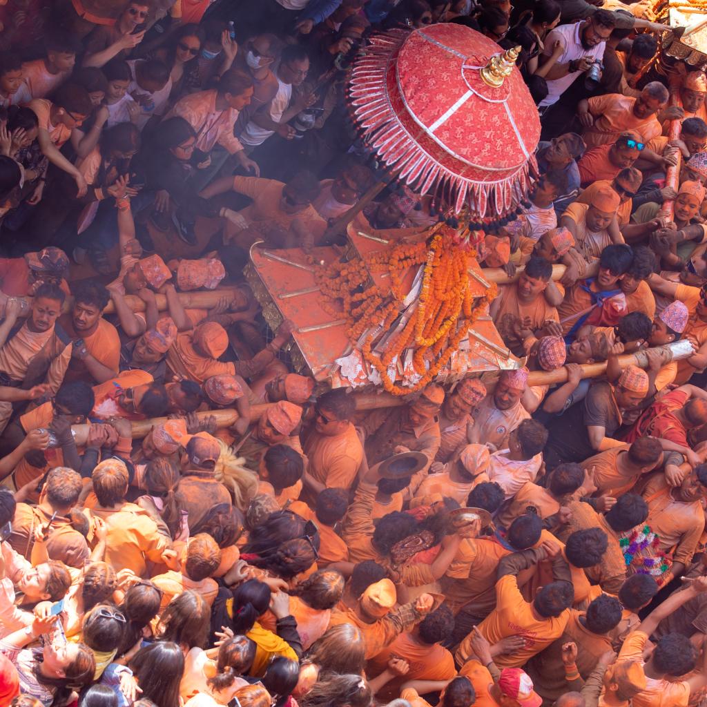 Biska Jatra 2025, Bhaktapur. - Buy Images of Nepal, Stock Photography Nepal