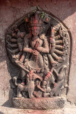 Goddess Bhagwati, Maheshwari Ghat