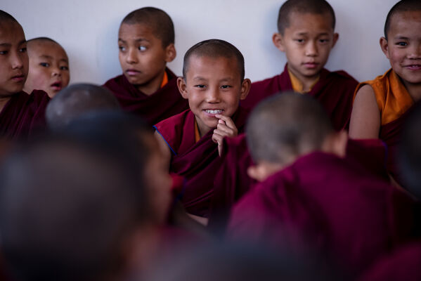 Monks at Bouddhanath, Kathmandu