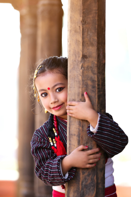 Newa Machha (Child from Newa Ethnic)