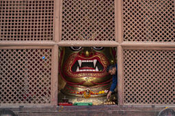 Swet Bhairab, Kathmandu Durbar Square