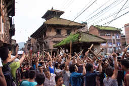 Gaijatra festival 2015, Bhaktapur