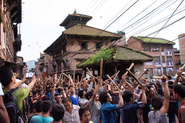 Gaijatra festival 2015, Bhaktapur