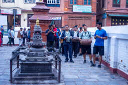 Gunla Parva Celebration in Madhyapur Thimi, Bhaktapur