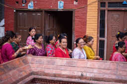 Gunla Parva Celebration in Madhyapur Thimi, Bhaktapur