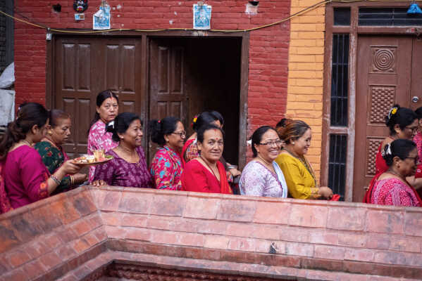 Gunla Parva Celebration in Madhyapur Thimi, Bhaktapur