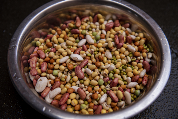 mixed beans for Kwati Food