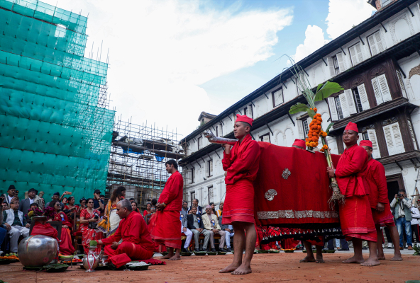 Fulpati, Dashain Festival