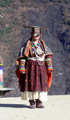 traditional attire of Humla, Nepal
