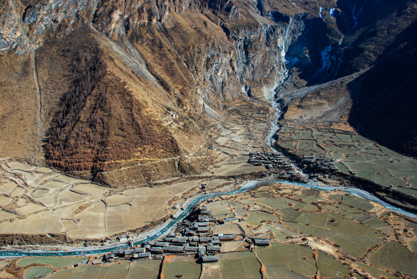 Settlement of Tsum Valley