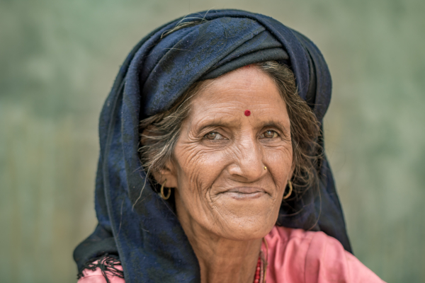 Nepalese woman Portrait