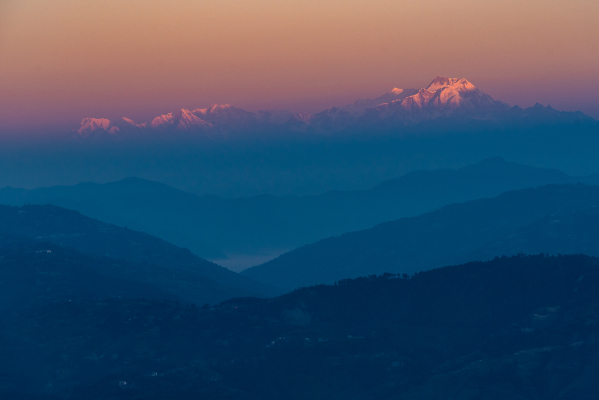 Annapurna Range from Kathmandu valley
