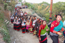 Newari dress, Biska: Jatra