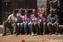 Holi festival, Bhaktapur