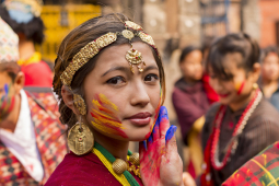 Holi festival, Bhaktapur