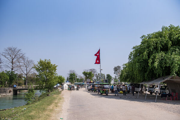 Nepal-India border, Mahendranagar, Kanchanpur
