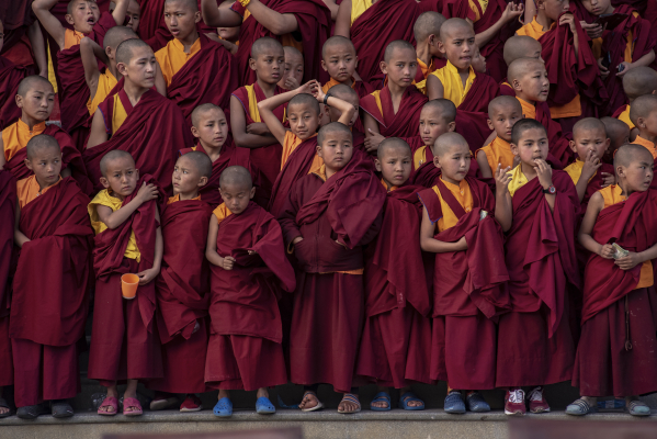 young Buddhist Monks