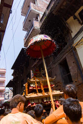 Biska Jatra Celebrated with Sindur Festival in Madhyapur Thimi