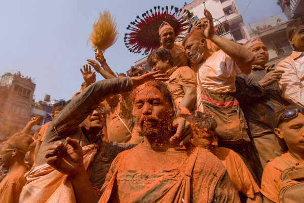 Biska Jatra Celebrated with Sindur Festival in Madhyapur Thimi