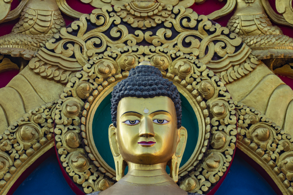 Buddha statue at Namobuddha