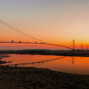 Dodhara Chandani Suspension Bridge, Kanchanpur(Farwest Nepal).