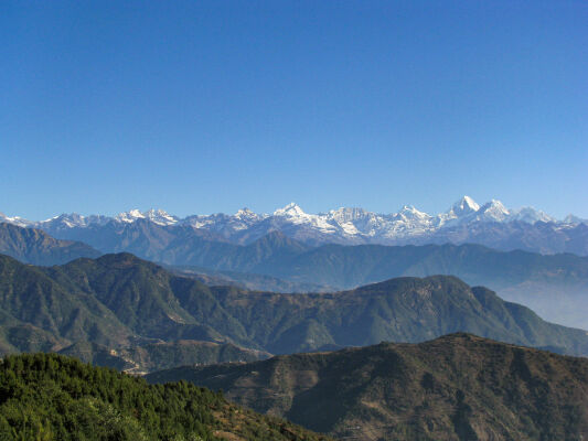 View from Chisapani, Sindhupalchowk