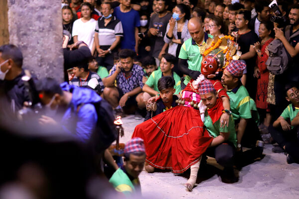 Layaku Bhaila naach, Thimi