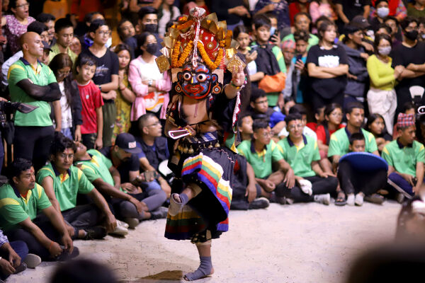 Layaku Bhaila naach, Thimi