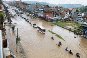 Flood at Banepa