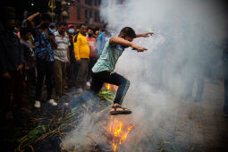 Ghantakarna festival in Nepal