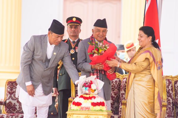president Ram Chanda Poudel oath taking ceremony 2023