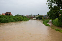 Flood at Bhaktapur