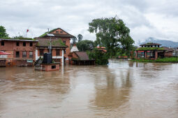 Flood at Bhaktapur