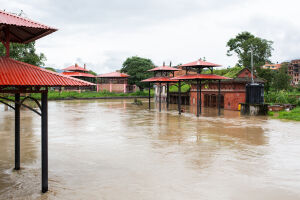 Flood at Bhaktapur, Nepal 8.8.2023