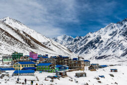 View from Langtang Kyanjing