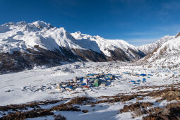 View from Langtang Kyanjing