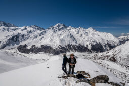 View from Langtang Kyanjing Ri