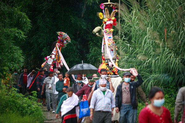 Gai Jatra festival, Bhaktapur