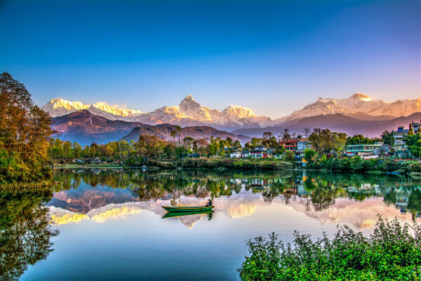 Mountai View from Pokhara