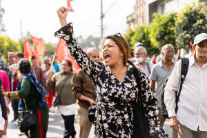 Protest Against Millennium Challenge Corporation Agreement(MCC) In Nepal, August 30, 2023