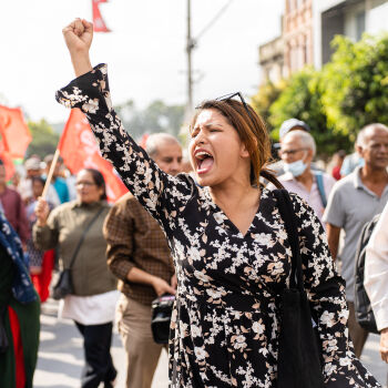 Protest Against Millennium Challenge Corporation Agreement(MCC) In Nepal, August 30, 2023