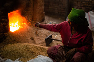 Beaten Rice Making Process