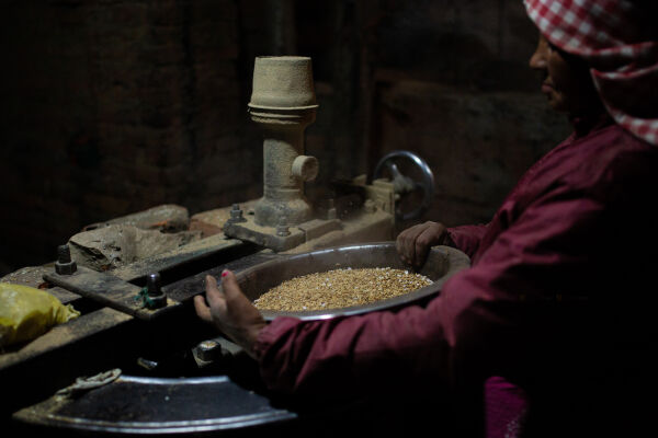 Beaten Rice Making Process
